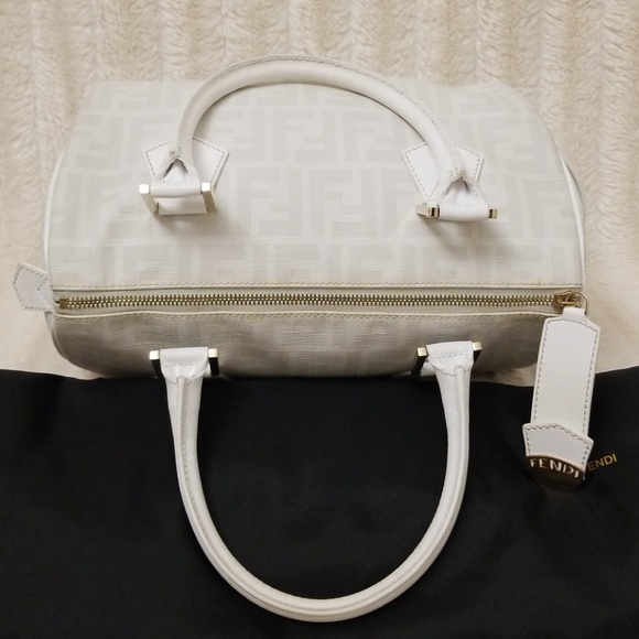 FendiChef Boston Bag Zucca CoatedCanvas … - Picture 4 of 8